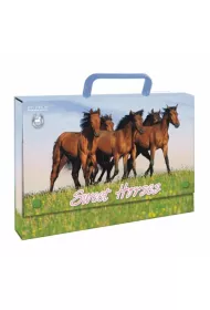 Starpak Teczka A4 z r�czk� Horses
