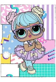 Diamentowa mozaika - LOL Surprise! Bon Bon 15x20cm Ideyka