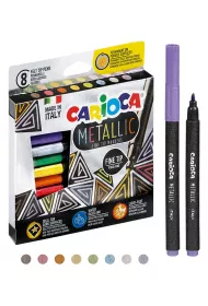 Carioca Pisaki metaliczne 8 szt.