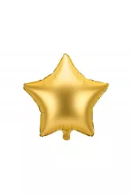 PartyDeco Balon foliowy Gwiazdka z�oty 48 cm