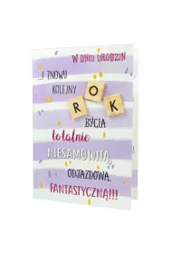 Kukartka Karnet Tego Ci �ycz� Urodziny damskie
