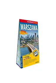 Warszawa plan miasta 1:29 000 laminat