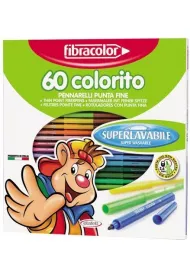 Fibracolor Pisaki Colorito 2.6 mm, 60 kolor�w