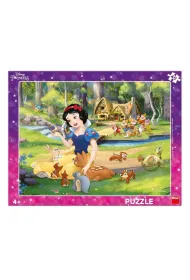 Puzzle ramkowe Kr�lewna �nie�ka 40el Dino Toys