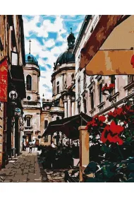 Ideyka Malowanie po numerach - Uroczy Lw�w 40x50cm