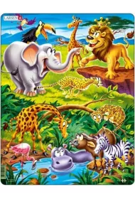 Puzzle 18 el. Kr�l Lew Larsen