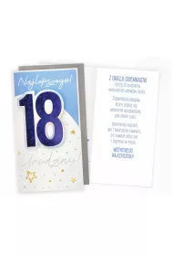 Kukartka Karnet Urodziny 18