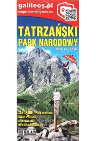 Mapa - Tatrza�ski Park Narodowy 1:27 500