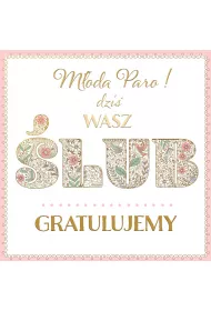Henry Karnet z bilecikiem �lub pattern