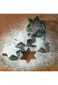 Serwetki Lunch Sugar stars 33x33 cm
