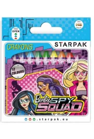 Starpak Kredki �wiecowe 12 kol.Barbie Spy 352909