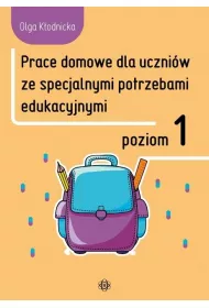 Prace domowe dla uczniw ze specjalnymi potrzebami edukacyjnymi. Poziom 1