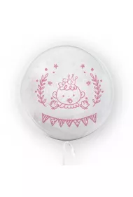 Tuban Balon Dziewczynka Baby Shower 45cm