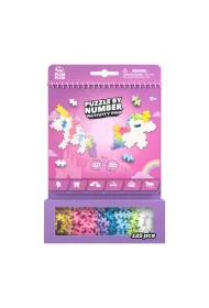 Puzzle By Number Activity Pad Bajkowy 125el Plus-Plus