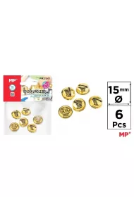 Mp Main Paper Dzwonek z�oty 15mm