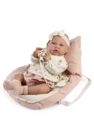 Lalka hiszpa�ska Lua z nosid�em/ �piworkiem 42cm Antonio Juan