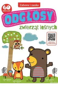 Odg�osy zwierz�t le�nych - kolorowanka z kodem QR