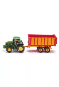 Siku 16 -TraktorJohnDeere z przyczep Silage S1650