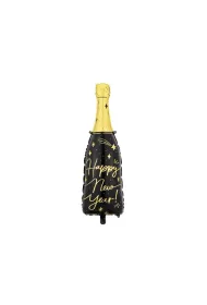 PartyDeco Balon foliowy Butelka mix 39.5x98 cm
