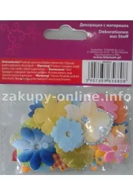 Titanum Dekoracje materia�owe kwiaty mix 30 szt (F008) % BPZ *