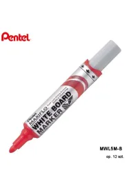 Pentel Marker sucho�cieralny Maxiflo czerwony MWL5M-B