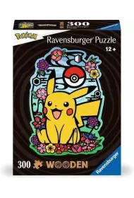 Puzzle drewniane 300 el. Pokemon Ravensburger