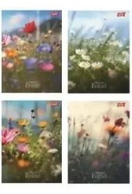 St. Majewski Zeszyt A5 Romantic Meadow kratka 60 kartek 10 szt.