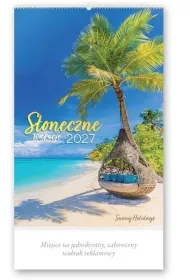 Lucrum Kalendarz 2027 reklamowy S�oneczne wakacje