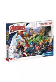 Puzzle 104 el. Supercolor. Avengers Clementoni