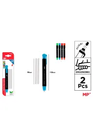 Mp Main Paper Gumka w d�ugopisie z dodatkowymi 2 wk�adami MP 1szt.mix blister