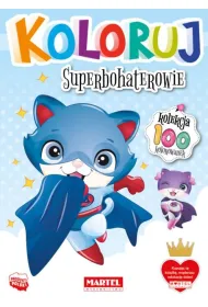 Superbohaterowie. Koloruj