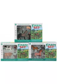 Zestaw zwierz�t domowych - mini farma MIX
