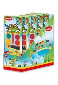 Beniamin Farbki akwarelowe + kredki woskowe 8 kolor�w