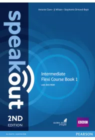 Speakout. 2ND Edition. Flexi. Intermediate. Student`s Book 1 with DVD-ROM