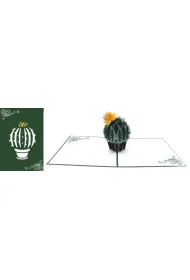 DaVinci Karnet + koperta POP-UP Kaktus 12x18cm