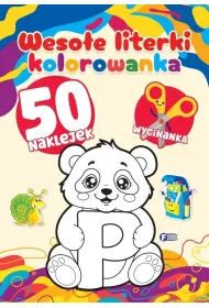 Weso�e literki. Kolorowanka