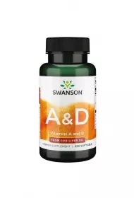 Swanson Witamina A i D3 - suplement diety 250 kaps.