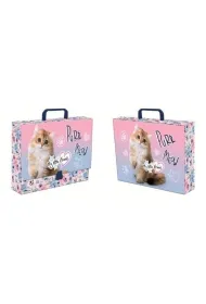St. Majewski Teczka z r�czk� A4 XL My Little Friend Cat Pastel