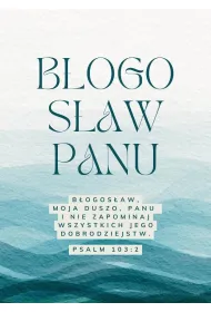 Karnet - B�ogos�aw Panu