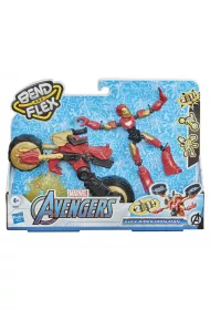 AVENGERS Bend and Flex Iron Man Rider Hasbro