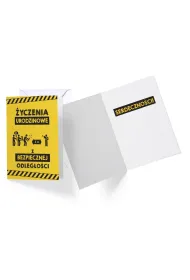 Kukartka Karnet B6 PP-2174 Urodziny bezpieczna odleg�o��