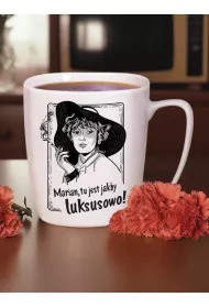 Kubek z uchem Marian tu jest jakby luksusowo