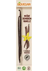 Biovegan Laska wanilii bourbon bezglutenowa 2 szt. Bio