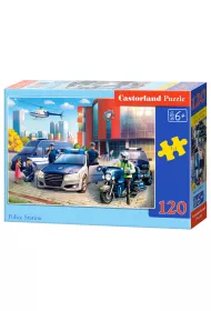 Puzzle 120 el. Police Station Castorland