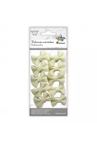Titanum Kokardki jutowe samoprzylepne be�owe 3.3 x 2.5 cm