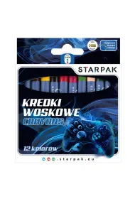 Kredki woskowe 12 kolor�w Cuties Pad STARPAK 559672