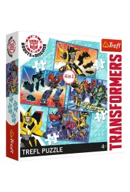 Puzzle 4w1 Czas na transformacj� Trefl