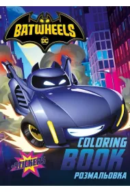 Kolorowanie z naklejkami WB Batman: Batwheels