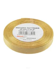 Brewis Wst��ka satynowa z�ota 12mm x 32m