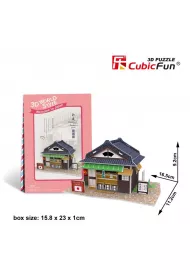 Puzzle 3D 25 el. Domki �wiata Japonia Izakaya Cubic Fun